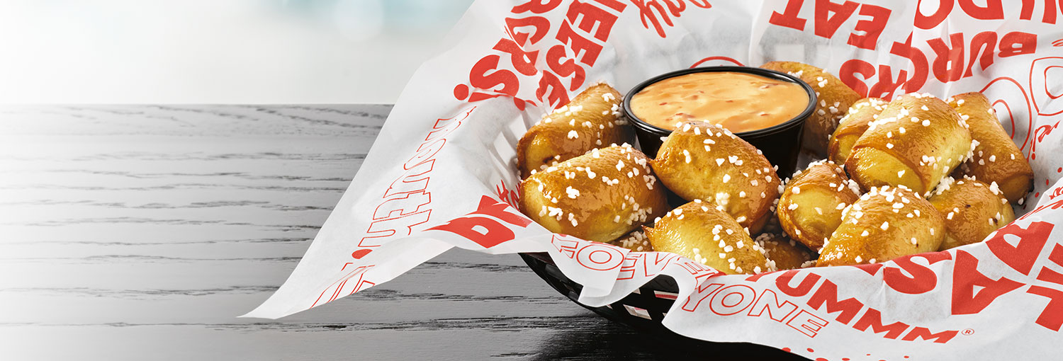 Pretzel Bites with Beer Cheese