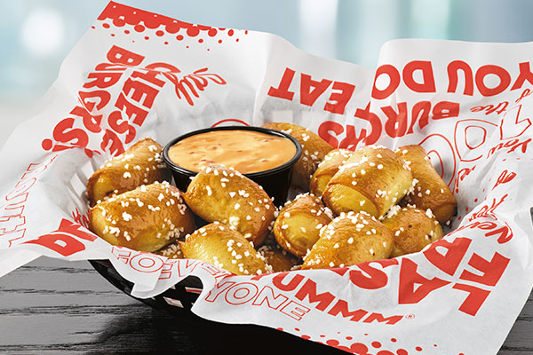 Pretzel Bites with Beer Cheese