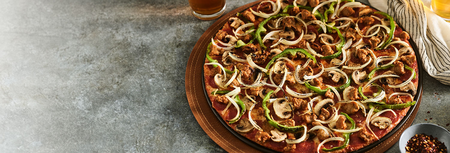 The Works Donatos Pizza