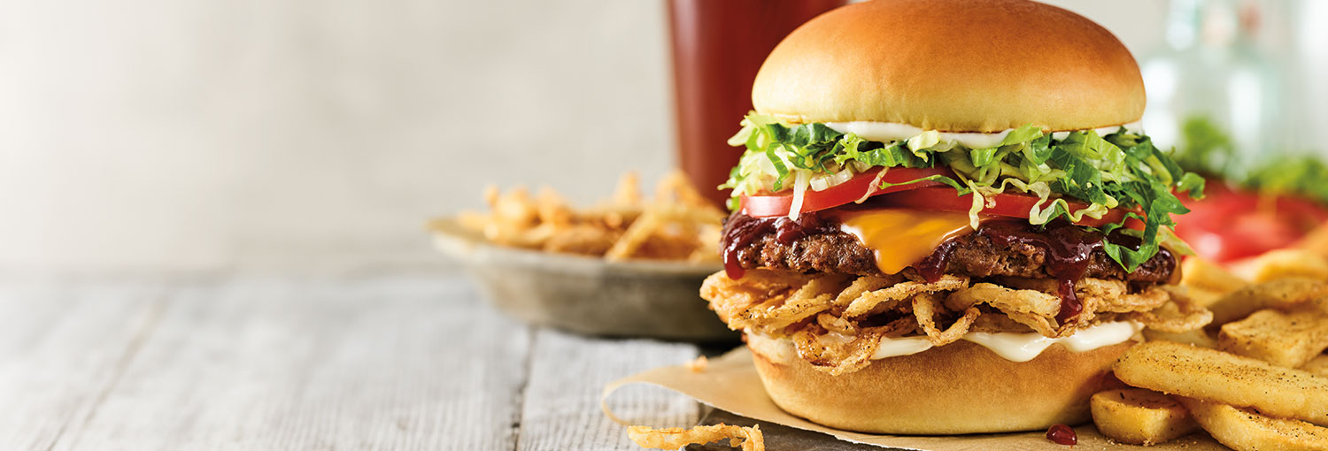 Whiskey River BBQ Burger