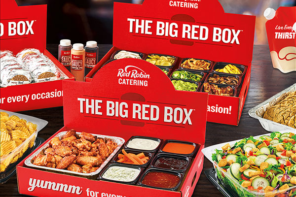Red Robin Catering items