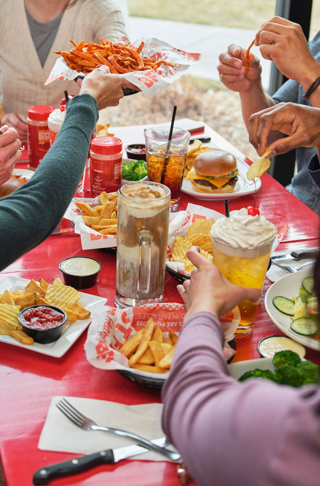 Red Robin gourmet burgers, brews, beverages, and sides