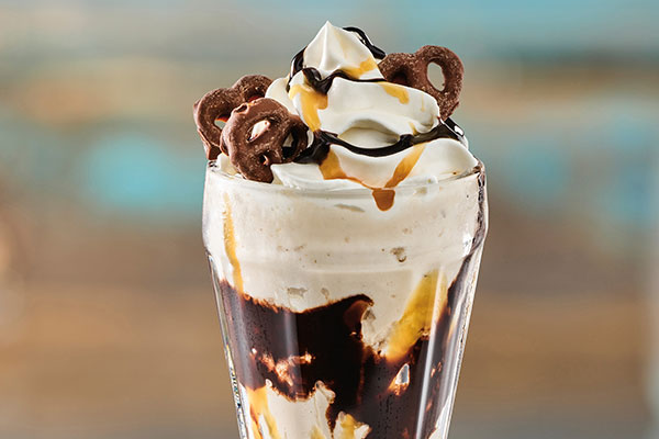 Chocolate Pretzel Gourmet Shake