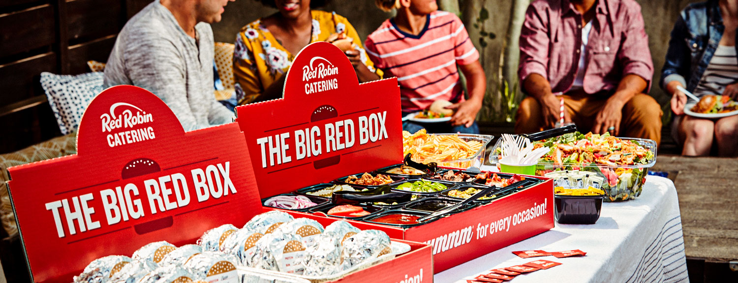 Red Robin Catering Gourmet Burger Bar