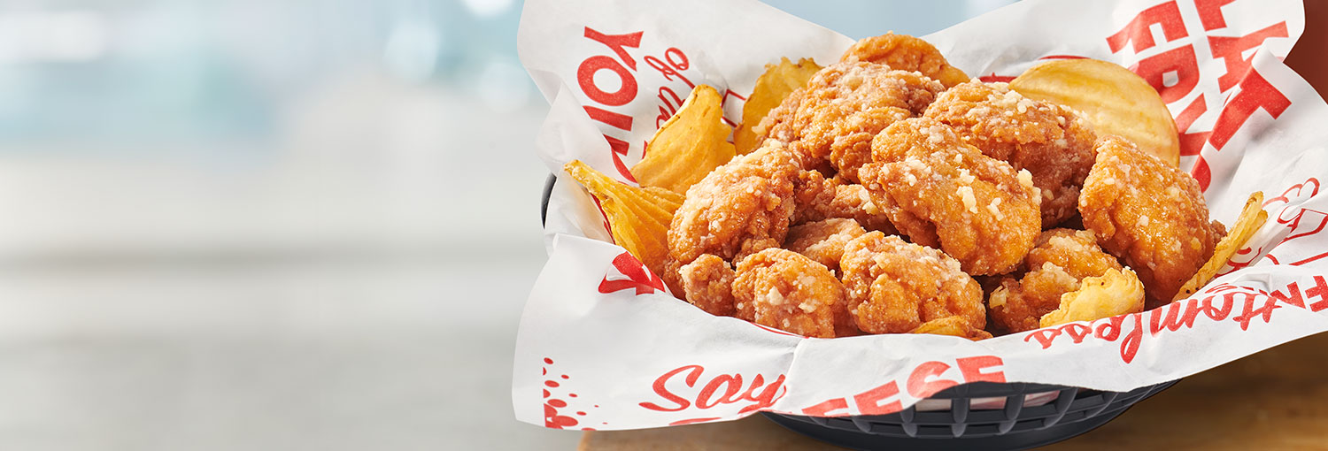 Garlic Parm Boneless Bites