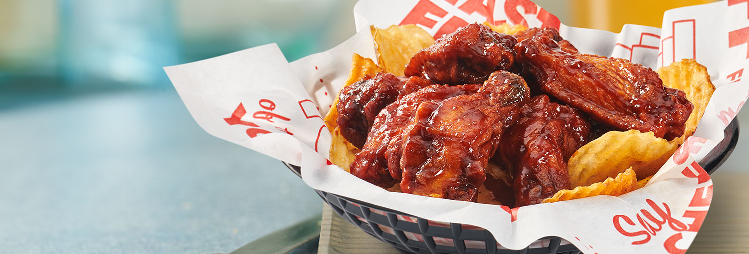 Whiskey River BBQ Chicken Wings