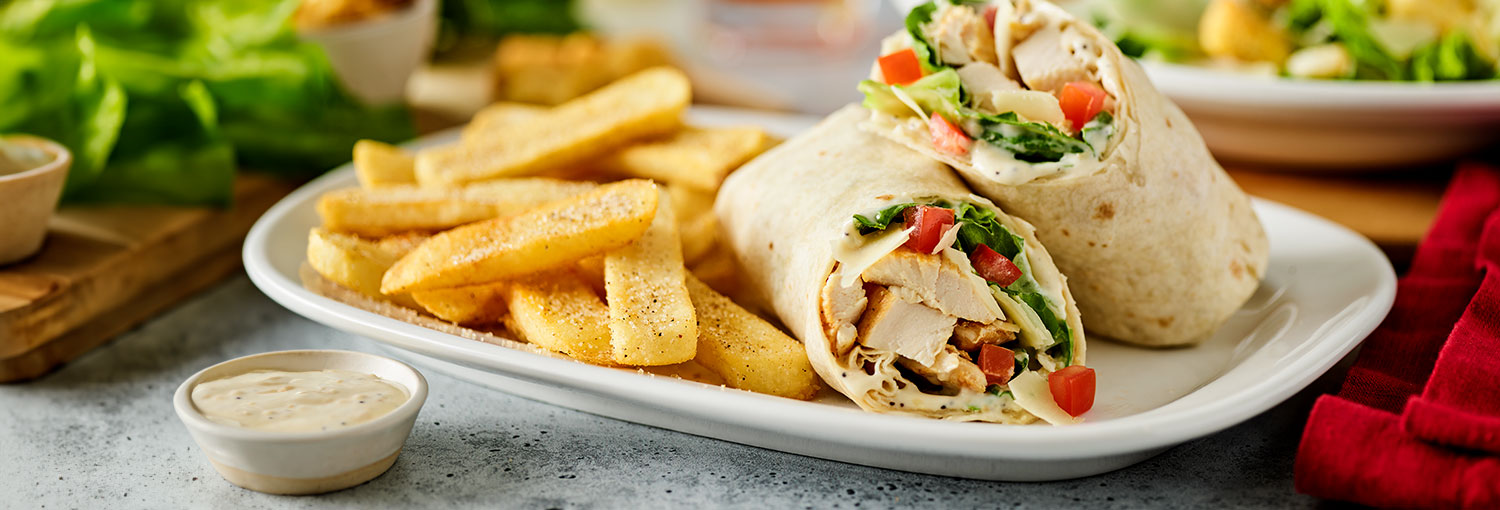 Everything Caesar Wrap