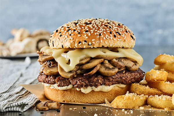 Sautéed Shroom Burger