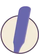 Purple allergen pick